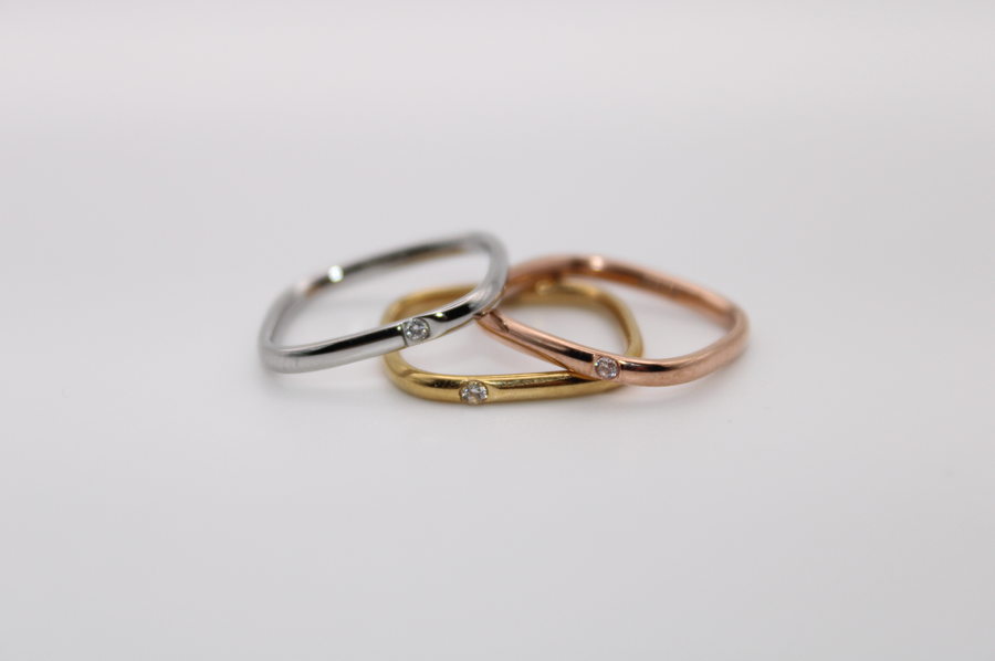 Multi metal ring