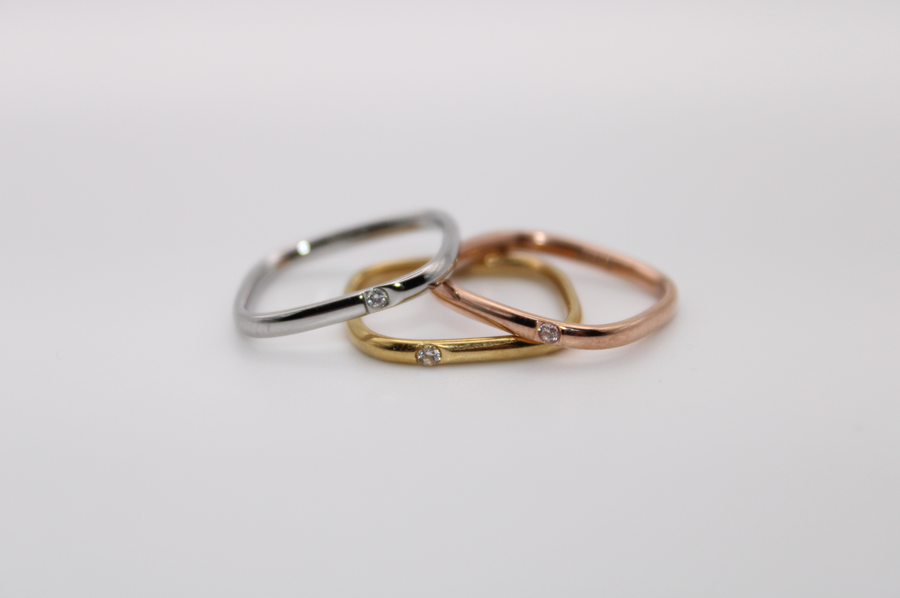 Multi top metal ring